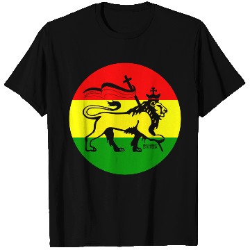 Discover RASTA CONQUERIN LION T Shirts