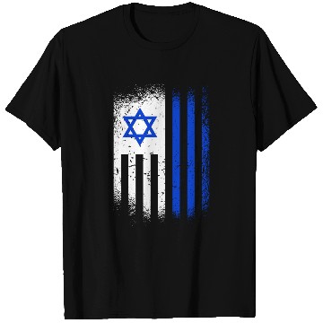 Discover Israel Flags Design / Jerusalem Haifa Tel-Aviv T Shirts
