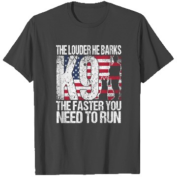 Discover K9 Unit Police Law Enforcement T Shirts
