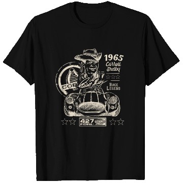Discover Carroll Shelby Race Legend T Shirts
