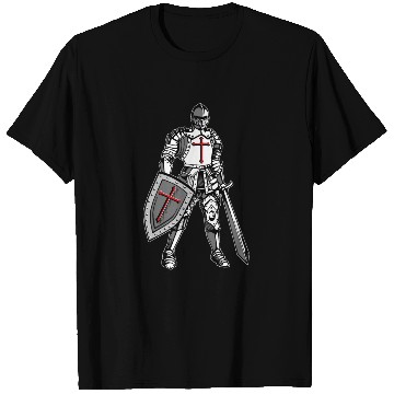 Discover Knights Templar Crusader Cross Armor T Shirts