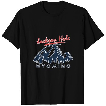 Discover Jackson Hole Wyoming T Shirts Vintage City Retro Tshi