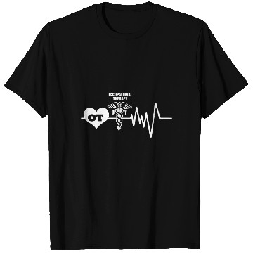 Discover Occupational Therapy Heartbeat T Shirts