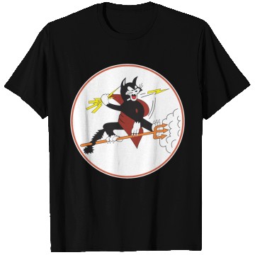 Discover Fighter Squadron 191 (VF-191) Satan's Kittens T Shirts