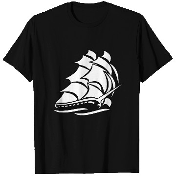 Discover Old Tall Sailing Ship T Shirts