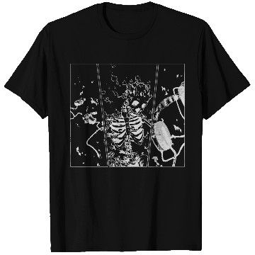 Discover Heavy Metal Skelly (White) T Shirts