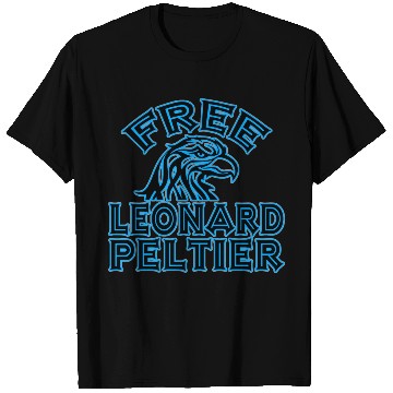Discover FREE LEONARD PELTIER eagle natives YStone T Shirts