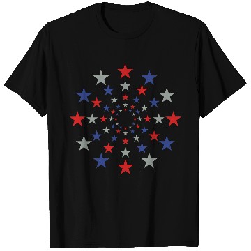 Discover STAR STARS AMERICAN EXPLOSION Vector B T Shirts