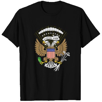 Discover Fake Presidential Seal 45 Es Un Titere T Shirts
