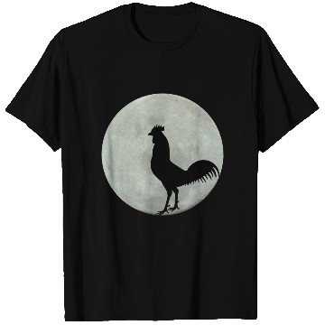 Discover Chicken Full Moon T Shirts