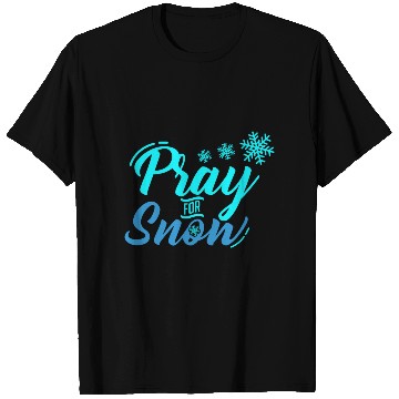 Discover Pray for Snow Snow White Christmas Praying T Shirts