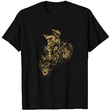 Discover Motocross Dirt Bike Racing Motorcycle Retro Gift T Shirts