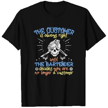 Discover Funny Bartender T Shirts