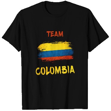 Discover Team Colombia / Flag T Shirts