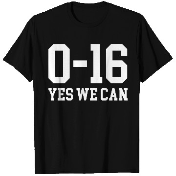 Discover Detroit Lions 0 16 Yes We Can T Shirts