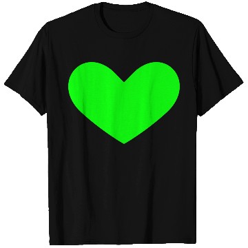 Discover Green heart T Shirts