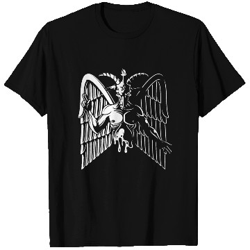 Discover Dark Goat Baphomet - Satanic Lucifer Beelzebub T Shirts
