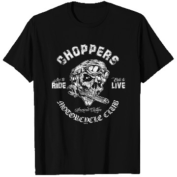 Discover Biker Choppers Motorcycle Club T Shirts