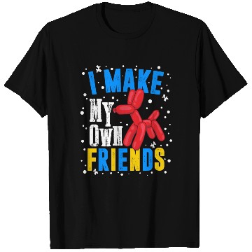 Discover Balloon Animal Make Own Friends Twisting Dog T Shirts