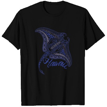 Discover Vintage Hawaiian Tribal Manta Ray T Shirts