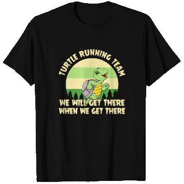 Discover Turtle Running Team T Shirts