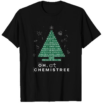 Discover Chemistree Christmas Tree Periodic Table Chemistry T Shirts