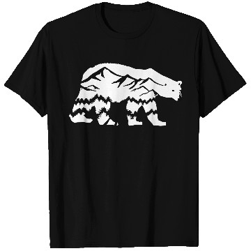 Discover Polar Bear and Mountains T Shirts