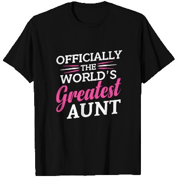 Discover Officially The World s Greatest Aunt T Shirts