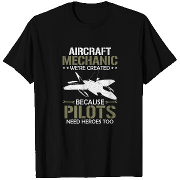 Discover Aircraft Mechanic T Shirts