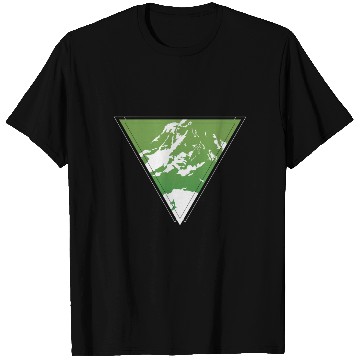 Discover Mountain Abstract T Shirts