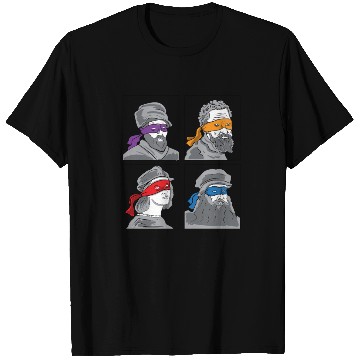 Discover Leonardo Donatello Raphael Michelangelo Gift T Shirts
