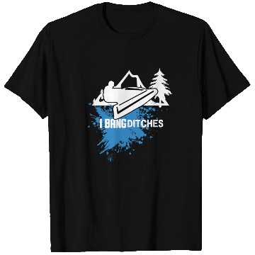 Discover Snowmobile Ski Skiing Snowboard Snowman Snow Stunt T Shirts
