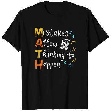 Discover Math Teacher T Shirts