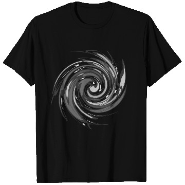 Discover Black and Grey Twist T Shirts