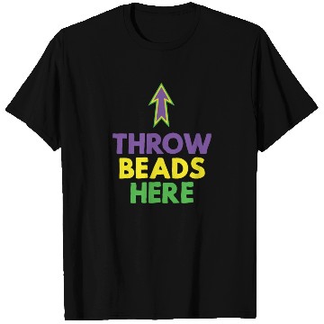 Discover Throw beads here mardi gras party themed T Shirts
