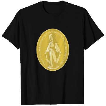 Discover Miraculous medal of virgin mary catholic christian T Shirts