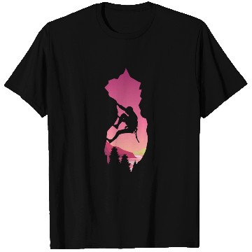 Discover Rock Climbing T Shirts