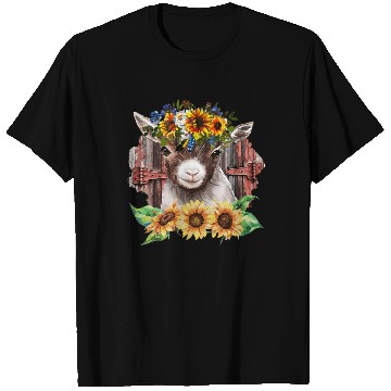 Discover Sunflower Goat T Shirts