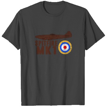 Discover Vintage Spitfire UK Mk.1 | RAF British WWII T Shirts