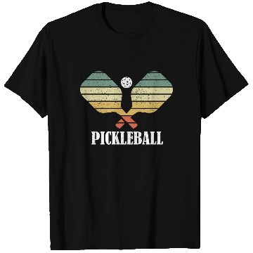 Discover Pickleball Vintage Distressed Retro Player T Shirts