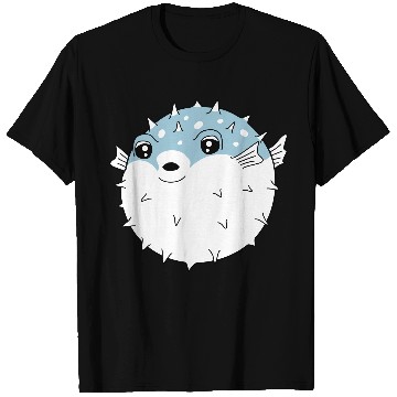 Discover Puffer fish funny T Shirts