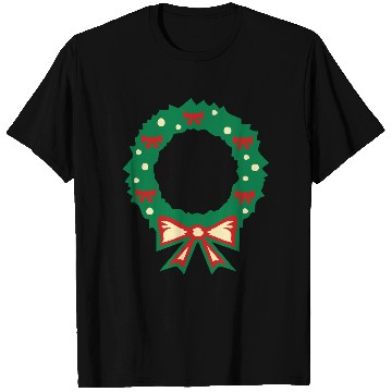Discover christmas wreath T Shirts