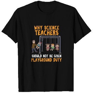 Discover Funny Science Teacher Pendulum physics T Shirts