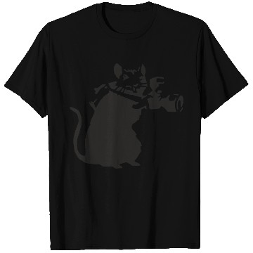 Discover Rat with camera - Banksy Graffiti T Shirts