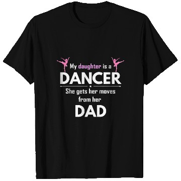 Discover Dance Dad Dancer Fathers Day T Shirts