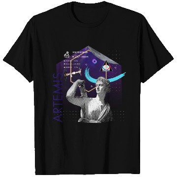 Discover NASA Artemis program (2017–present) T Shirts