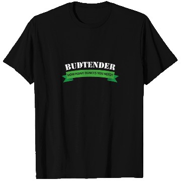 Discover Budtender Design Hemp Dispensary Medical Marijuana T Shirts