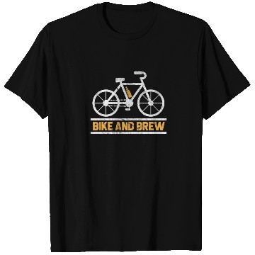 Discover Cycling Bike And Brew T Shirts