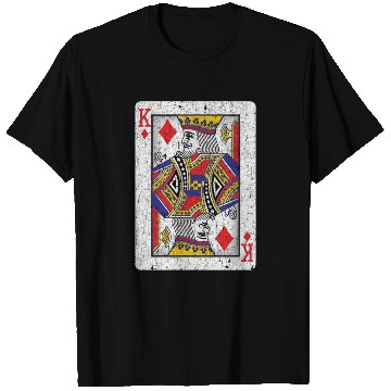 Discover king of diamonds playing card T Shirts