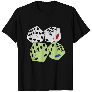 Discover roll ludo dice T Shirts